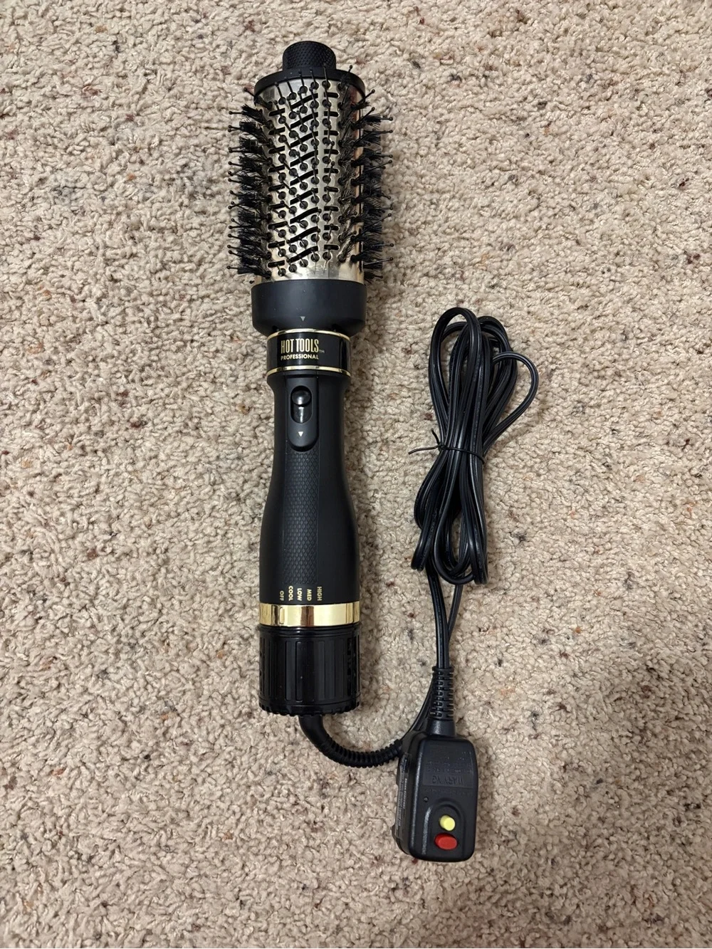 Hot Tools Pro Artist 24K Gold One-Step Volumizer - Black & Gold